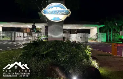 Terreno de esquina no condomínio terras de são bento ii em limeira-sp