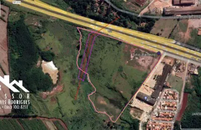 Área com 111 mil metros na rodovia washington luís em cordeirópolis-sp