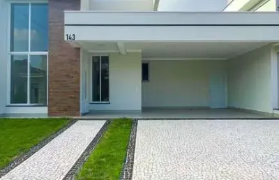 Casa térrea à venda no condomínio condomínio  royal garden – paulínia/sp
