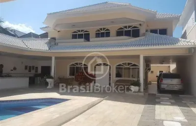 Condomínio rio mar xi - casa à venda com 608,00m² , 3 quartos com suíte e lazer completo