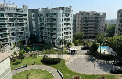 Apartamento  av lucio costa com 1 quarto e vaga 58m2