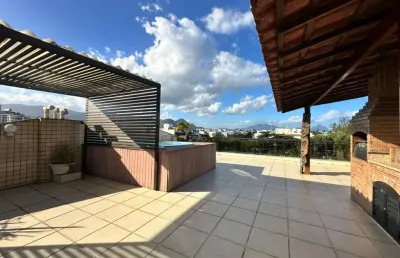 Cobertura no recreio dos bandeirantes -  2 suítes, 2 vagas de garagem, espaço gourmet e vista livre