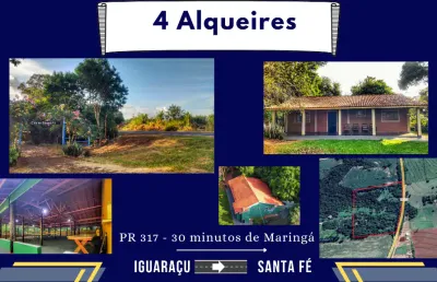 4,04 alqueires as margens da pr 317 entre iguaraçu e santa fé