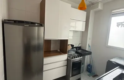 Apartamento para locação semi mobiliado próximo ao hotel fazenda mt