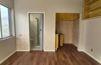 Apartamento jk à venda com 1 quarto 22 m² no centro histórico