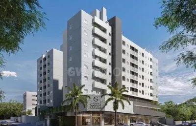 Apartamento com 2 quartos à venda na rua guilherme, 1286, costa e silva, joinville por r$ 425.900