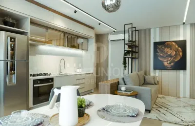 Apartamento com 2 quartos à venda na eugênio krause, 3650, praia de armação do itapocorói, penha por r$ 800.000