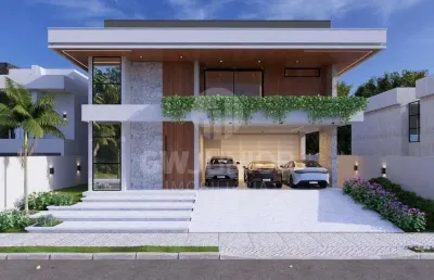 Casa em condomínio fechado com 4 quartos à venda na rua presidente vargas, 146, pirabeiraba, joinville por r$ 3.400.000