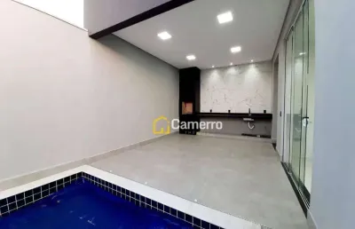 Casa com 3 dormitórios, sendo 1 suíte,  à venda, 160 m² por r$ 1.200.000 - jardim terramérica ii - americana/sp