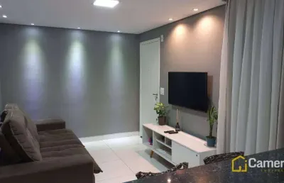 Apartamento com 2 dormitórios à venda, 43 m² por r$ 230.000,00 - jardim terramérica i - americana/sp