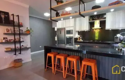 Casa com 3 dormitórios, sendo 1 suíte,  à venda, 164 m² por r$ 640.000 - parque novo mundo - americana/sp