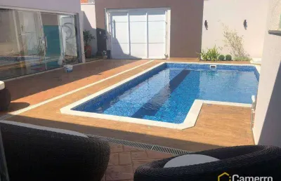 Casa com 3 dormitórios, sendo 1 suíte,  à venda, 240 m² por r$ 1.350.000 - terras de santa bárbara - santa bárbara d'oeste/sp