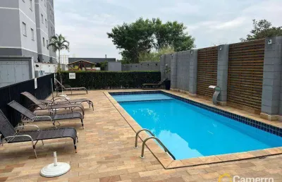 Apartamento com 2 dormitórios, sendo 1 suíte,  à venda, 58 m² por r$ 260.000 - jardim são domingos - americana/sp