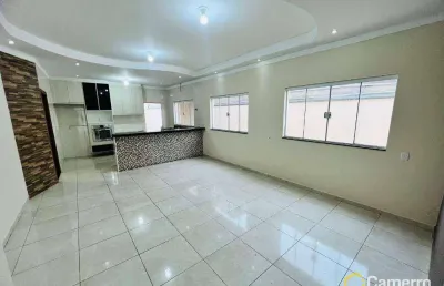 Casa com 4 dormitórios, sendo 1 suíte,  à venda, 110 m² por r$ 650.000 - terras de santa bárbara - santa bárbara d`oeste/sp