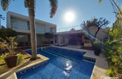 Casa com 4 dormitórios para alugar, 560 m² por r$ 17.000/mês - parque residencial nardini - americana/sp