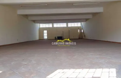 Salão para alugar, 220 m² por r$ 6.000,00/mês - jardim girassol - americana/sp