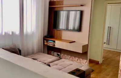 Apartamento com 2 dormitórios à venda, 45 m² por r$ 170.000,00 - praia dos namorados - americana/sp