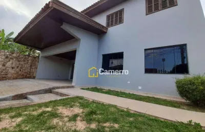 Casa com 3 dormitórios para alugar, 279 m² por r$ 5.000/mês - parque novo mundo - americana/sp