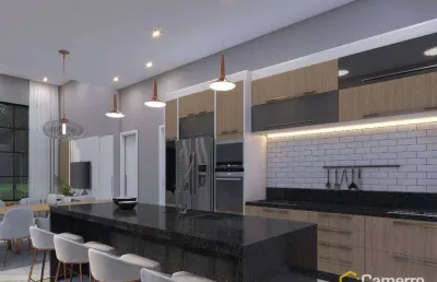 Casa com 3 dormitórios à venda, 185 m² por r$ 1.390.000,00 - condomínio solar das esmeraldas - nova odessa/sp