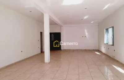 Salão para alugar, 197 m² por r$ 4.500/mês - centro - americana/sp