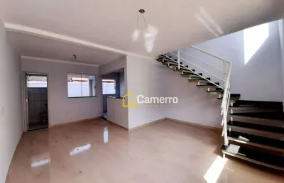 Casa com 3 dormitórios à venda, 80 m² por r$ 330.000,00 - jardim brasil - americana/sp