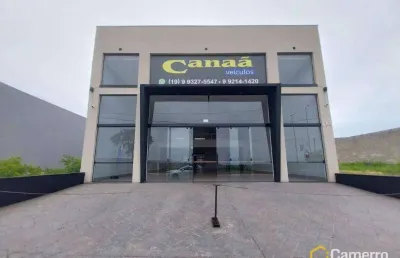 Salão para alugar, 300 m² por r$ 8.500,00/mês - terras de santa bárbara - santa bárbara d'oeste/sp