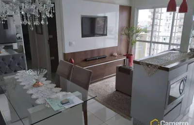 Apartamento com 2 dormitórios, sendo 1 suíte,  à venda, 52 m² por r$ 390.000 - centro - americana/sp