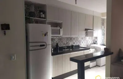 Apartamento com 2 dormitórios à venda, 55 m² por r$ 260.000,00 - residencial dona margarida - santa bárbara d'oeste/sp
