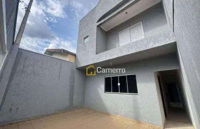 Casa com 4 dormitórios para alugar, 175 m² por r$ 3.000/mês - vila pântano ii - santa bárbara d'oeste/sp