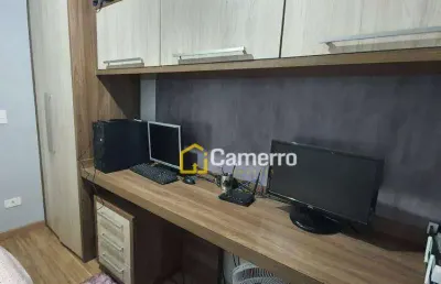 Apartamento com 3 dormitórios à venda, 60 m² por r$ 295.000,00 - jardim são camilo - santa bárbara d'oeste/sp