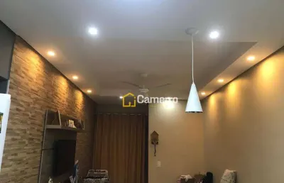 Apartamento com 2 dormitórios à venda, 74 m² por r$ 265.000,00 - parque universitário - americana/sp