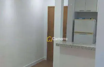Apartamento com 2 dormitórios, 1 suíte,  à venda, 63 m² por r$ 250.000 - vila santa maria - americana/sp