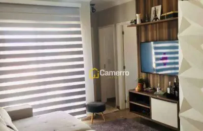 Apartamento com 2 dormitórios à venda, 53 m² por r$ 230.000,00 - parque planalto - santa bárbara d'oeste/sp
