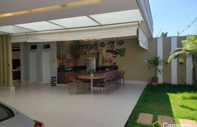 Casa com 3 dormitórios, sendo 1 suíte,  à venda, 250 m² por r$ 1.700.000 - jardim terramérica ii - americana/sp