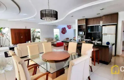 Casa com 3 dormitórios para alugar, 300 m² por r$ 9.065,00/mês - jardim imperador - americana/sp