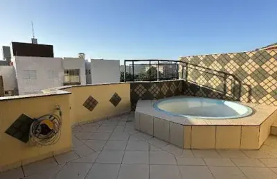 Apartamento cobertura com piscina,  2 dormitórios à venda, 92 m² por r$ 650.000 - praia das toninhas - ubatuba/sp