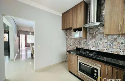 Casa com 2 dormitórios, sendo 1 suíte,  à venda, 78 m² por r$ 430.000 - jardim bertoni - americana/sp