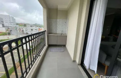 Apartamento com 2 dormitórios, sendo 1 suíte,  à venda, 70 m² por r$ 490.000 - terras de santa bárbara - santa bárbara d'oeste/sp