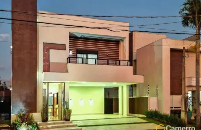 Casa com 3 dormitórios para alugar, 254 m² por r$ 11.450,00/mês - loteamento residencial mac knight - santa bárbara d'oeste/sp