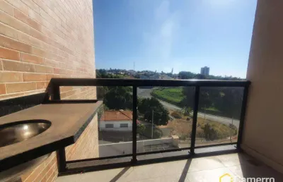 Apartamento com 3 dormitórios, sendo 1 suíte,  à venda, 73 m² por r$ 455.000 - jardim são domingos - americana/sp