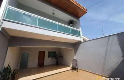 Casa com 3 dormitórios à venda, 207 m² por r$ 820.000 - parque residencial jaguari - americana/sp