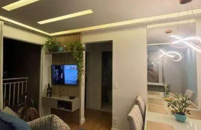 Apartamento com 2 dormitórios à venda, 47 m² por r$ 320.000,00 - condomínio villa carioba - americana/sp