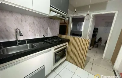 Apartamento com 2 dormitórios à venda, 50 m² por r$ 195.000,00 - jardim das orquídeas - santa bárbara d'oeste/sp