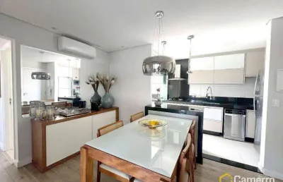 Apartamento com 3 dormitórios para alugar, 90 m² por r$ 3.300/mês - jardim ipiranga - americana/sp
