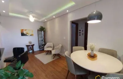 Apartamento com 3 dormitórios à venda, 67 m² por r$ 410.000,00 - jardim terramérica ii - americana/sp