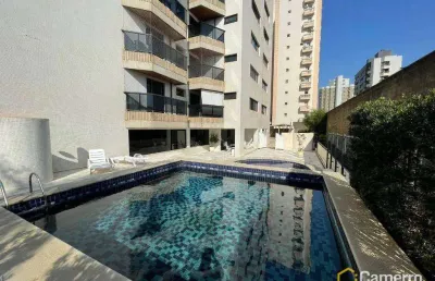 Apartamento com 3 dormitórios para alugar, 201 m² por r$ 5.500/mês - centro - americana/sp