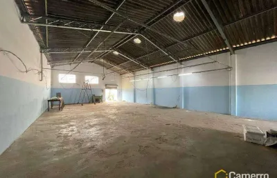 Galpão para alugar, 300 m² por r$ 4.500,00/mês - jardim ipiranga - americana/sp