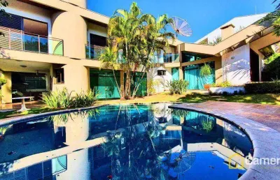 Casa com 3 dormitórios para alugar, 472 m² por r$ 9.000,00/mês - nossa senhora de fátima - americana/sp