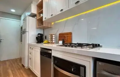 Apartamento com 2 dormitórios à venda, 55 m² por r$ 390.000,00 - jardim mollon - santa bárbara d'oeste/sp