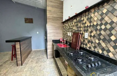 Casa com 3 dormitórios, sendo 1 suíte,  à venda, 131 m² por r$ 480.000 - residencial vale das nogueiras - americana/sp